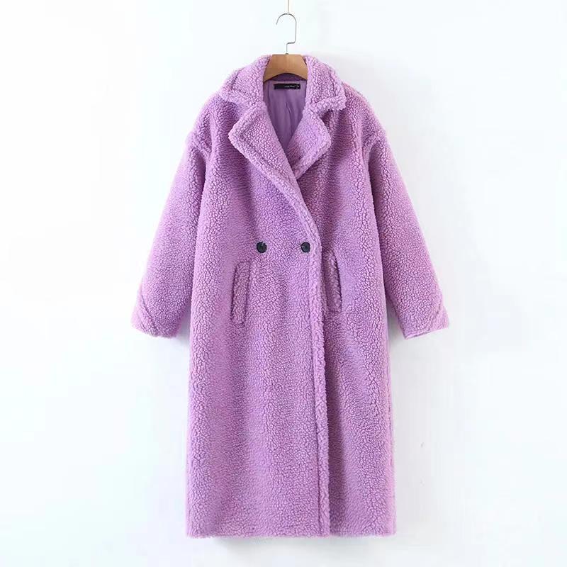 Damen Teddy Mantel – Kuschelig, Warm & Stilvoll Für Herbst & Winter