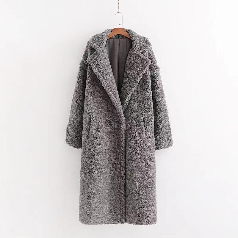 Damen Teddy Mantel – Kuschelig, Warm & Stilvoll Für Herbst & Winter
