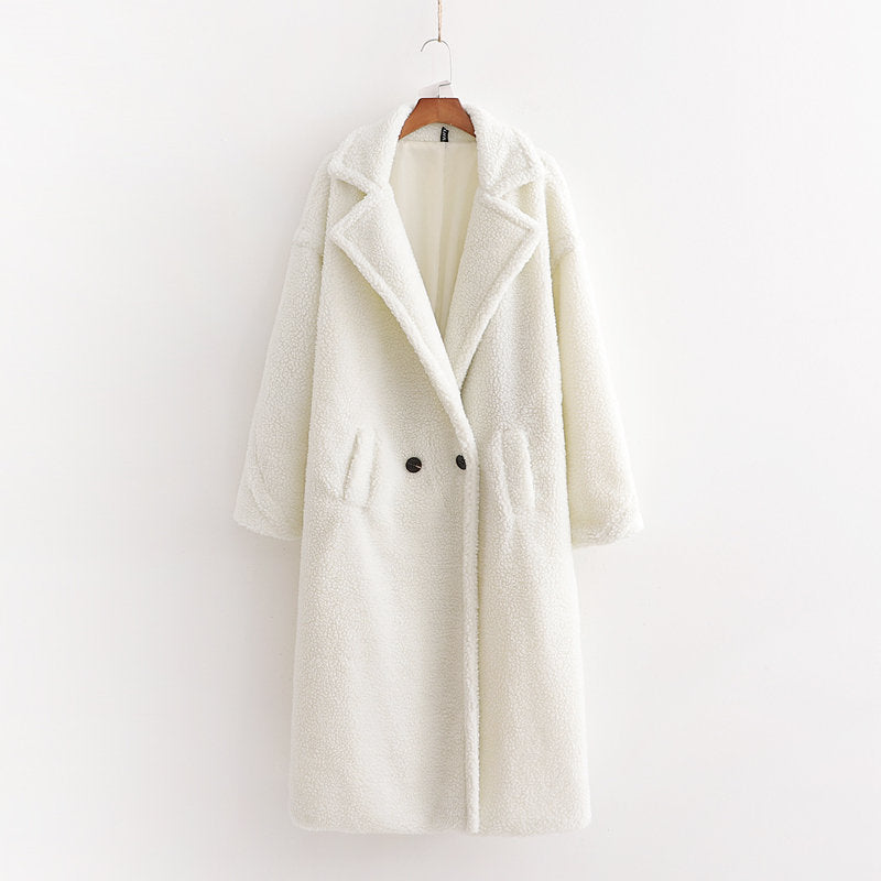 Damen Teddy Mantel – Kuschelig, Warm & Stilvoll Für Herbst & Winter