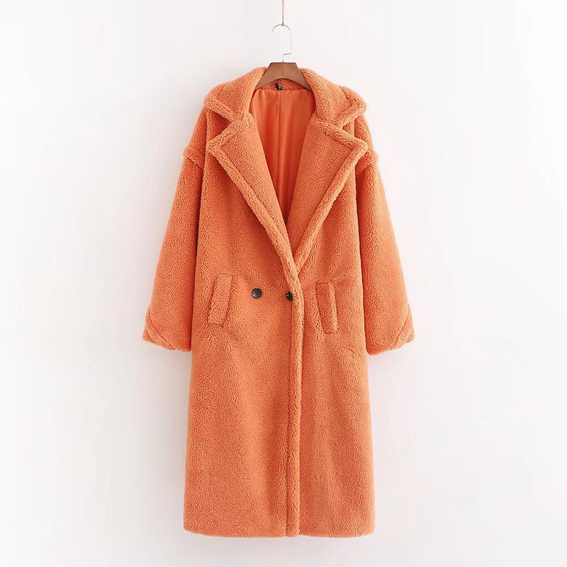 Damen Teddy Mantel – Kuschelig, Warm & Stilvoll Für Herbst & Winter