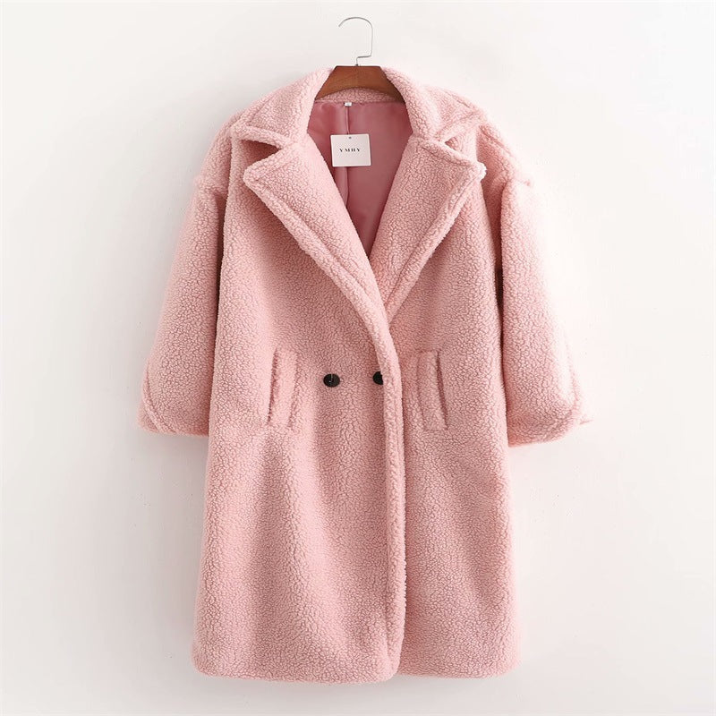 Damen Teddy Mantel – Kuschelig, Warm & Stilvoll Für Herbst & Winter