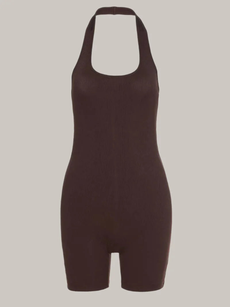 Damen Jumpsuit kurz – Figurbetont & Sportlich