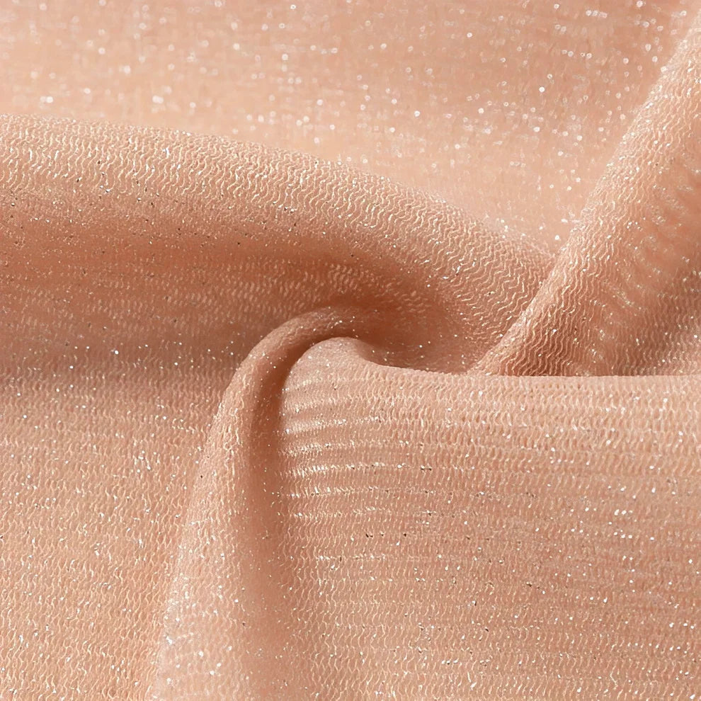 Glänzender transparenter Strand-Kimono