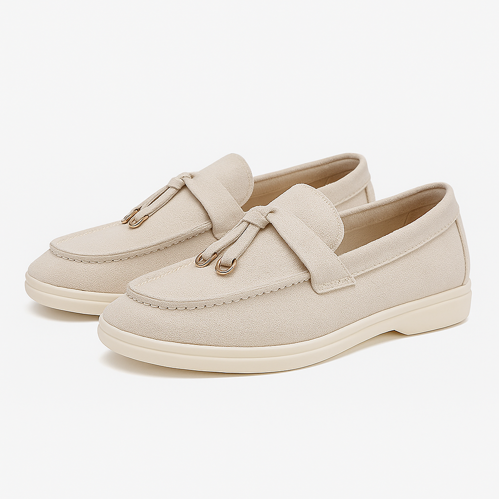 Damen Mokassins aus Wildleder • Bequem & Elegant