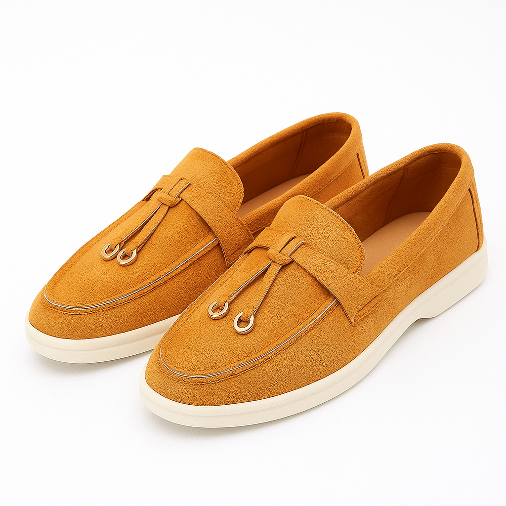 Damen Mokassins aus Wildleder • Bequem & Elegant
