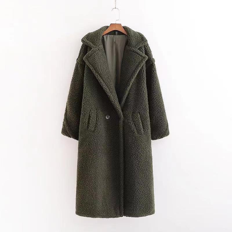 Damen Teddy Mantel – Kuschelig, Warm & Stilvoll Für Herbst & Winter