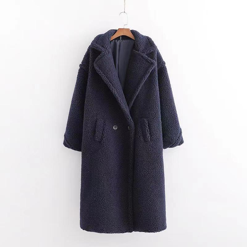 Damen Teddy Mantel – Kuschelig, Warm & Stilvoll Für Herbst & Winter