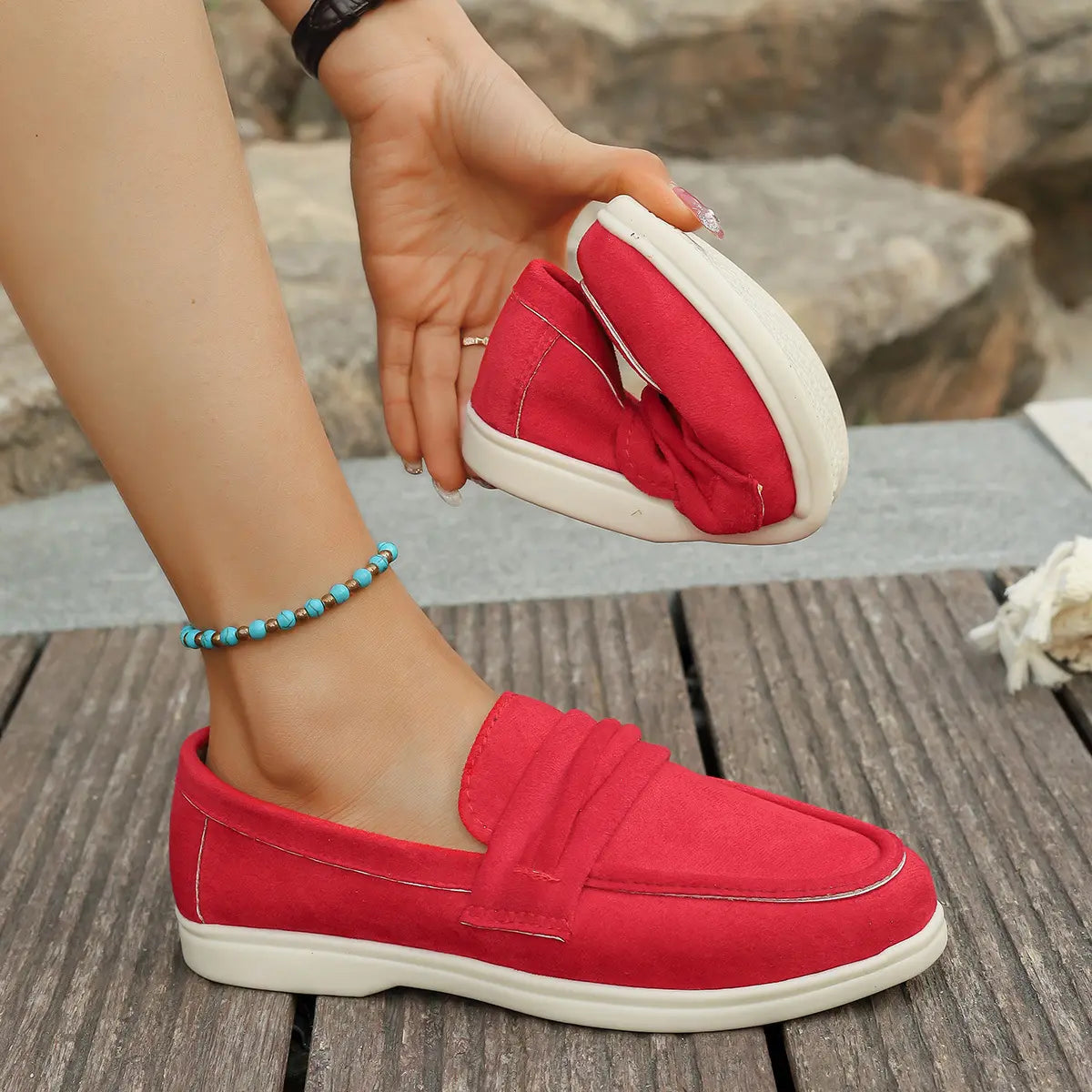 Damen Loafers – Bequeme & Atmungsaktive Mokassins, Weich & Flexibel
