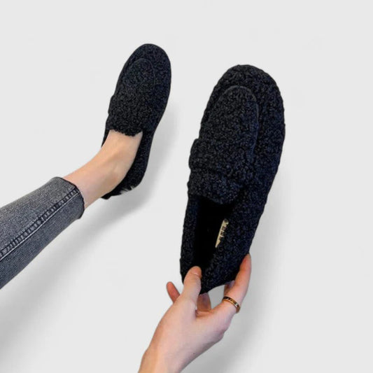 Damen Teddy Loafers – Bequeme & Warme Schuhe Für Herbst & Winter