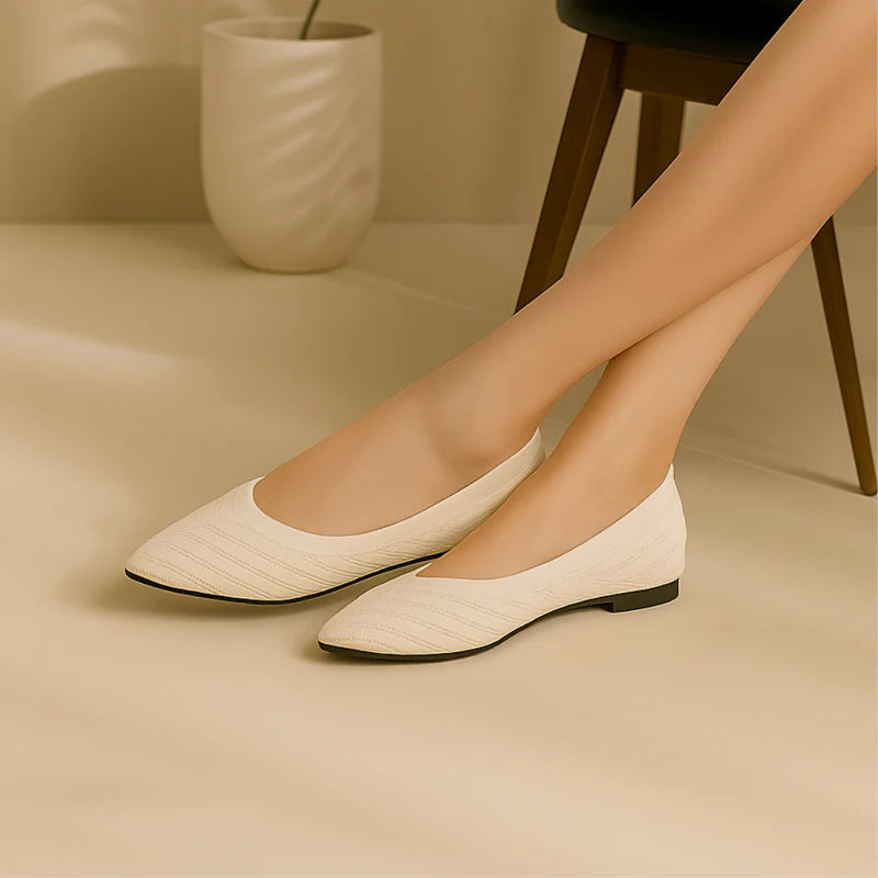 Damen Ballerinas – Bequem Atmungsaktiv & Leicht  Elegante Schuhe