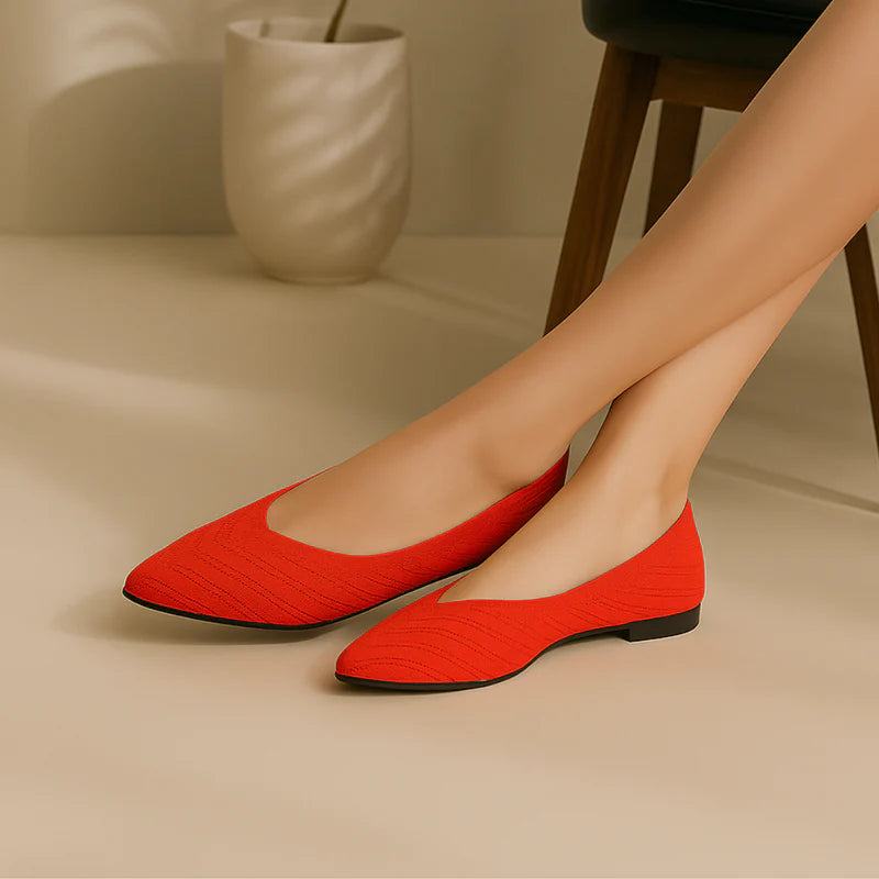 Damen Ballerinas – Bequem Atmungsaktiv & Leicht  Elegante Schuhe