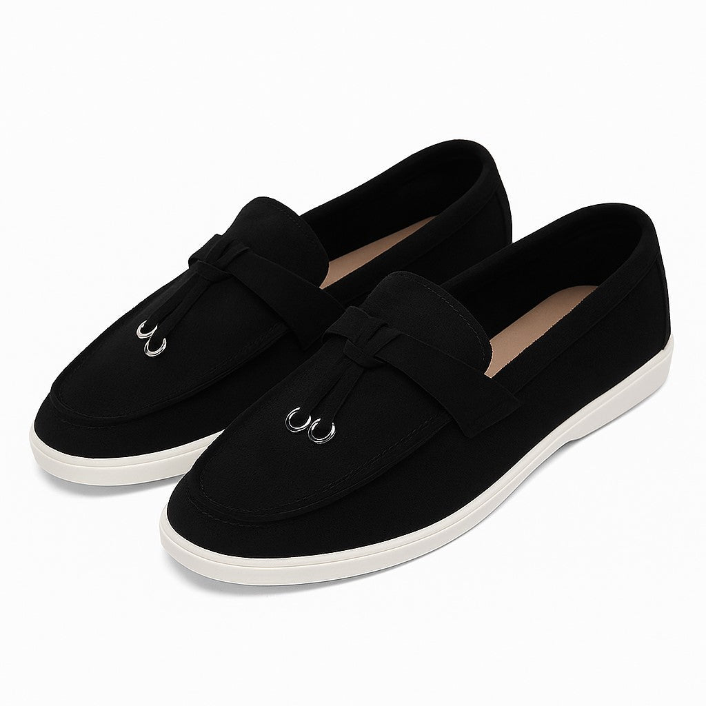 Damen Mokassins aus Wildleder • Bequem & Elegant