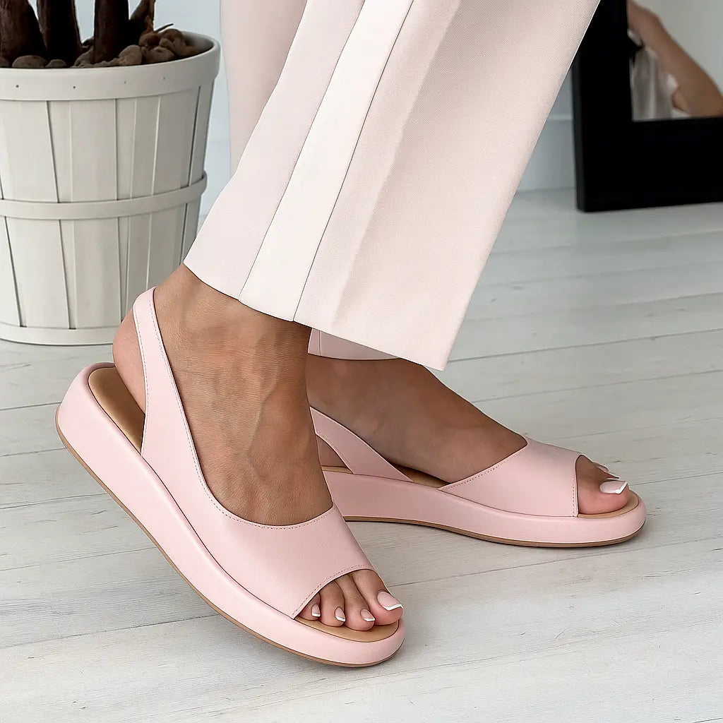 Bequeme Damensandalen – Leicht Rutschfest & Atmungsaktiv Slip-On