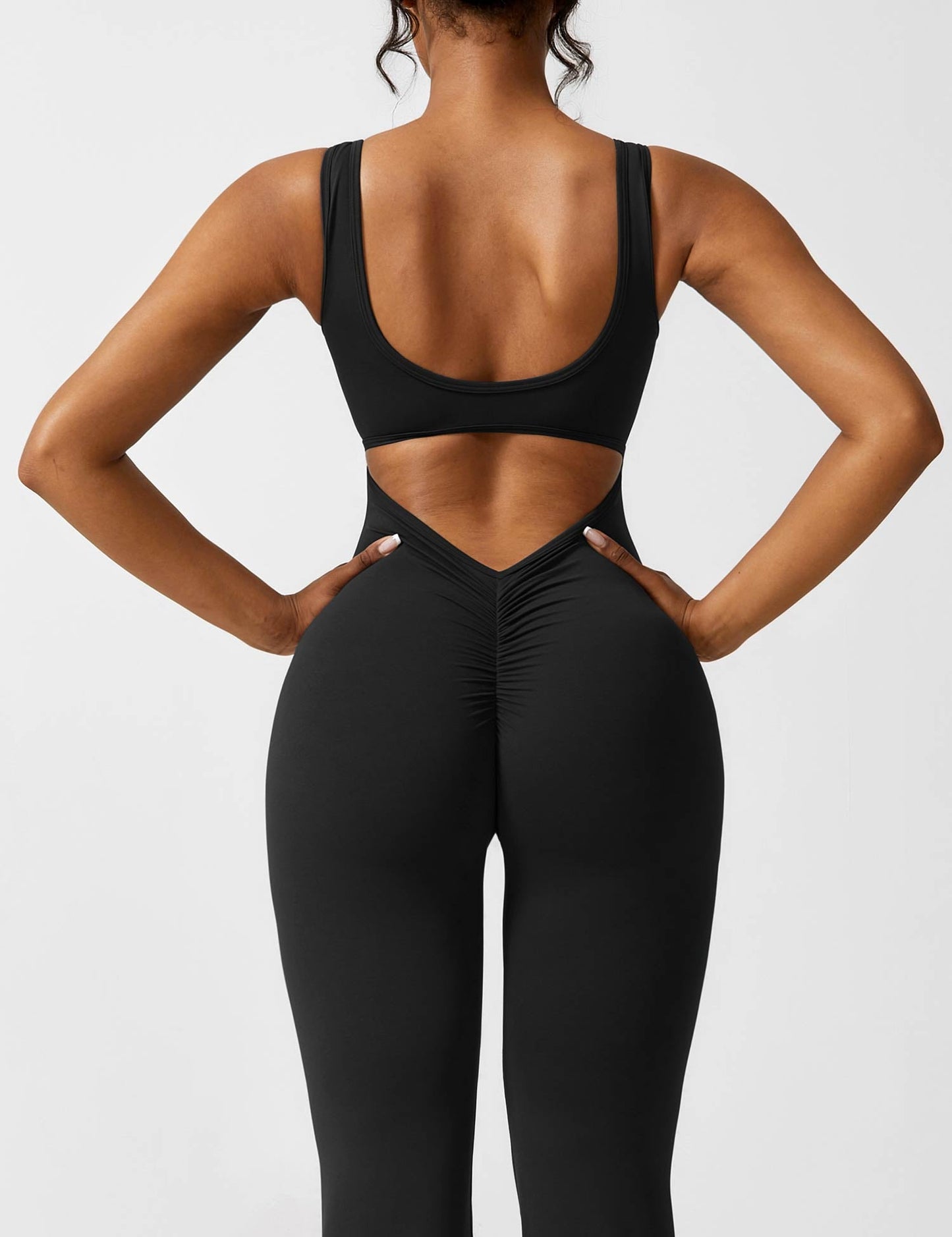 Sienna | Rückenfreier Flare-Jumpsuit